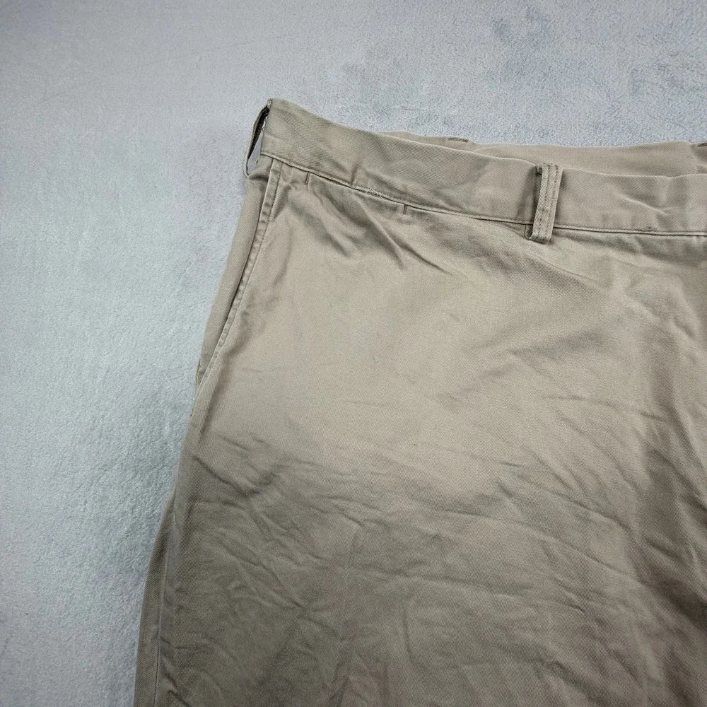 Polo Ralph Lauren Shorts Mens 48 Tan Chino‎ Classic Fit Cotton Twill Khaki